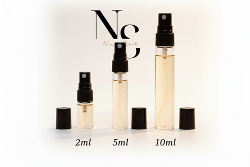 NuvairScent 2ml 5ml 10ml størrelser